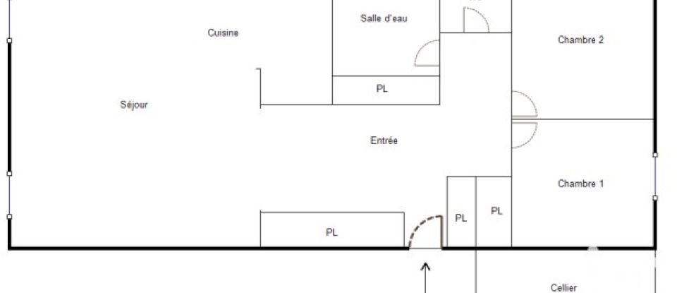 Appartement 3 pièces de 69 m² à Le Coudray (28630)