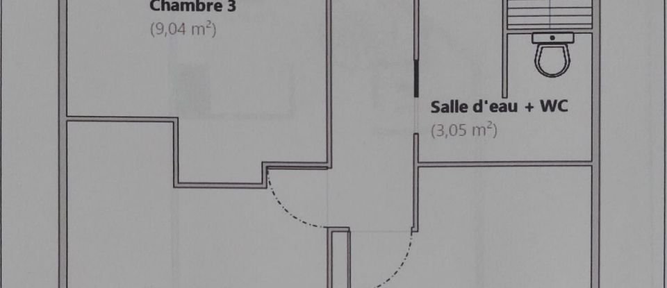 Townhouse 5 rooms of 84 m² in Acy-en-Multien (60620)