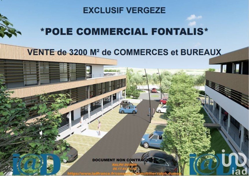 Murs commerciaux de 98 m² à Vergèze (30310)