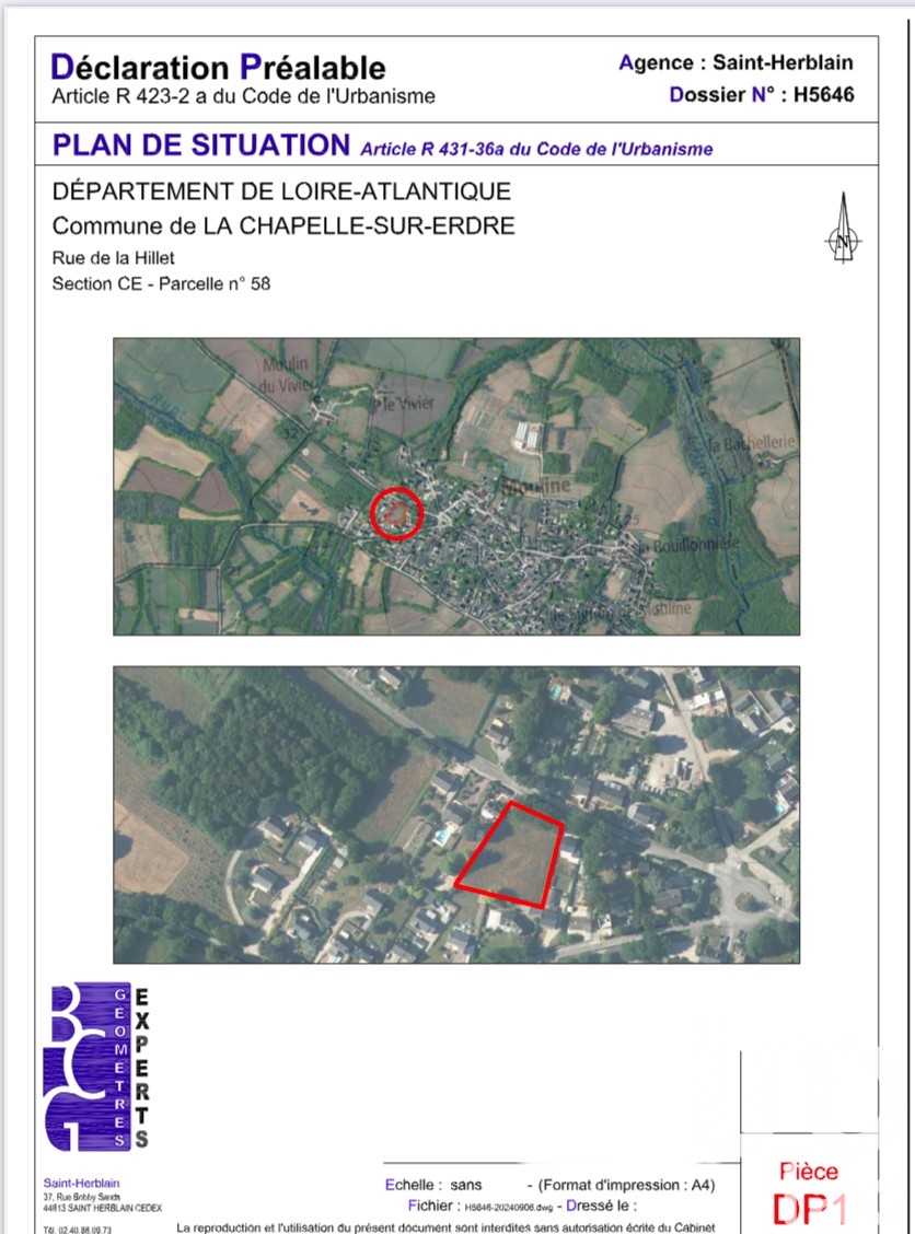Terrain La Chapelle-sur-Erdre 1452 1699734