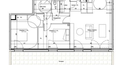 Appartement 3 pièces de 66 m² à Bruz (35170)