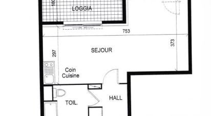 Studio 1 pièce de 35 m² à Montpellier (34090)
