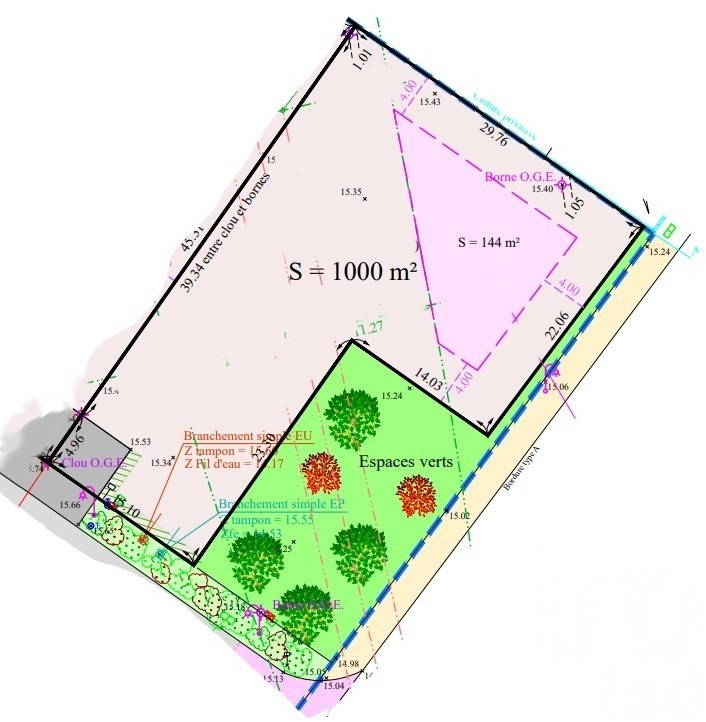 Terrain La Brède 1000 1714854