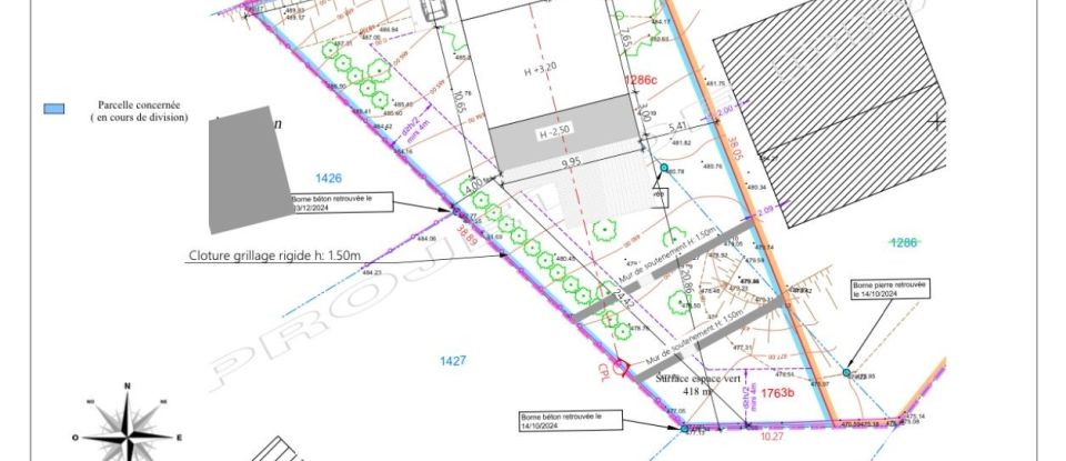 Terrain de 566 m² à Monnetier-Mornex (74560)