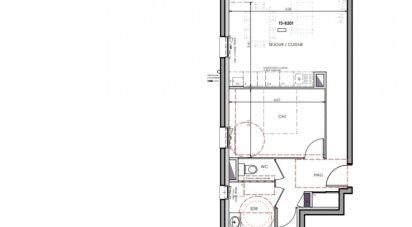 Apartment 3 rooms of 63 m² in Eybens (38320)