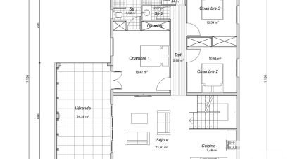 Maison 4 pièces de 90 m² à Saint-Esprit (97270)