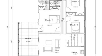 Terrain de 787 m² à Saint-Esprit (97270)