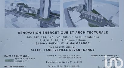 Apartment 3 rooms of 69 m² in Jarville-la-Malgrange (54140)