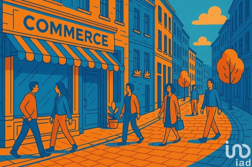 Commercial walls of 74 m² in Orléans (45000)