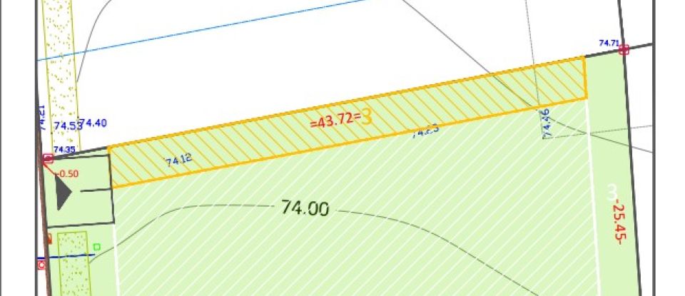 Land of 1,104 m² in Plozévet (29710)