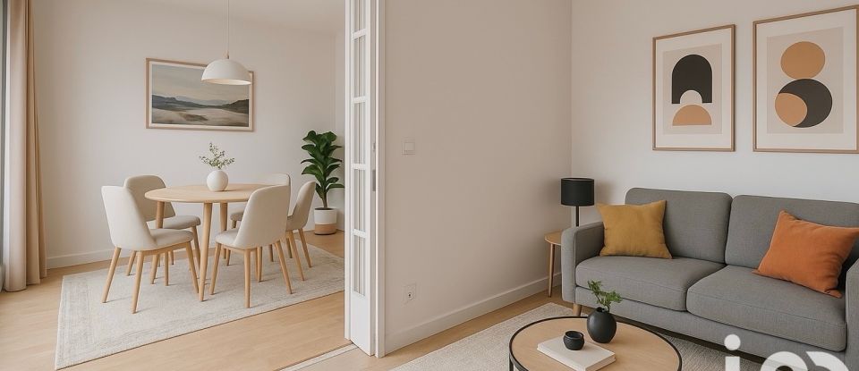 Appartement 3 pièces de 50 m² à Paris (75013)