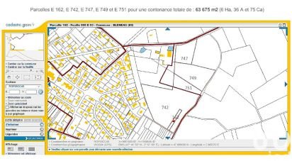Land of 63,675 m² in Bléneau (89220)