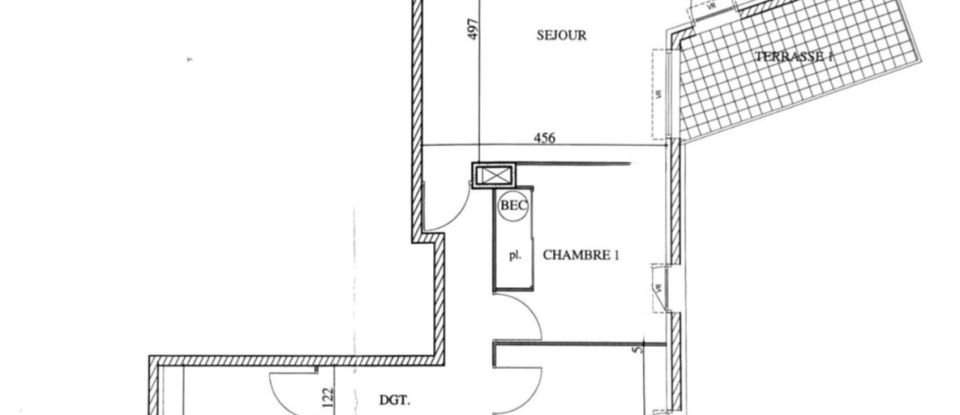 Appartement 4 pièces de 85 m² à Bourg-de-Péage (26300)