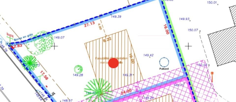 Terrain de 430 m² à Sermaise (91530)