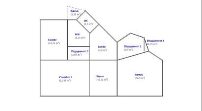 Apartment 9 rooms of 215 m² in Strasbourg (67000)