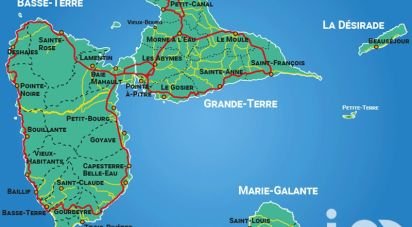 Terrain de 1 500 m² à Saint-Claude (97120)