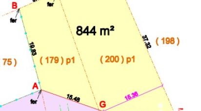 Land of 844 m² in Laventie (62840)