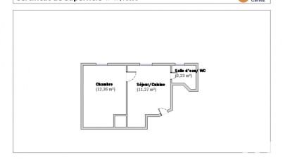 Appartement 2 pièces de 26 m² à Pantin (93500)